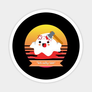 Halloween Cute Ghost Bit Salty TBH Magnet